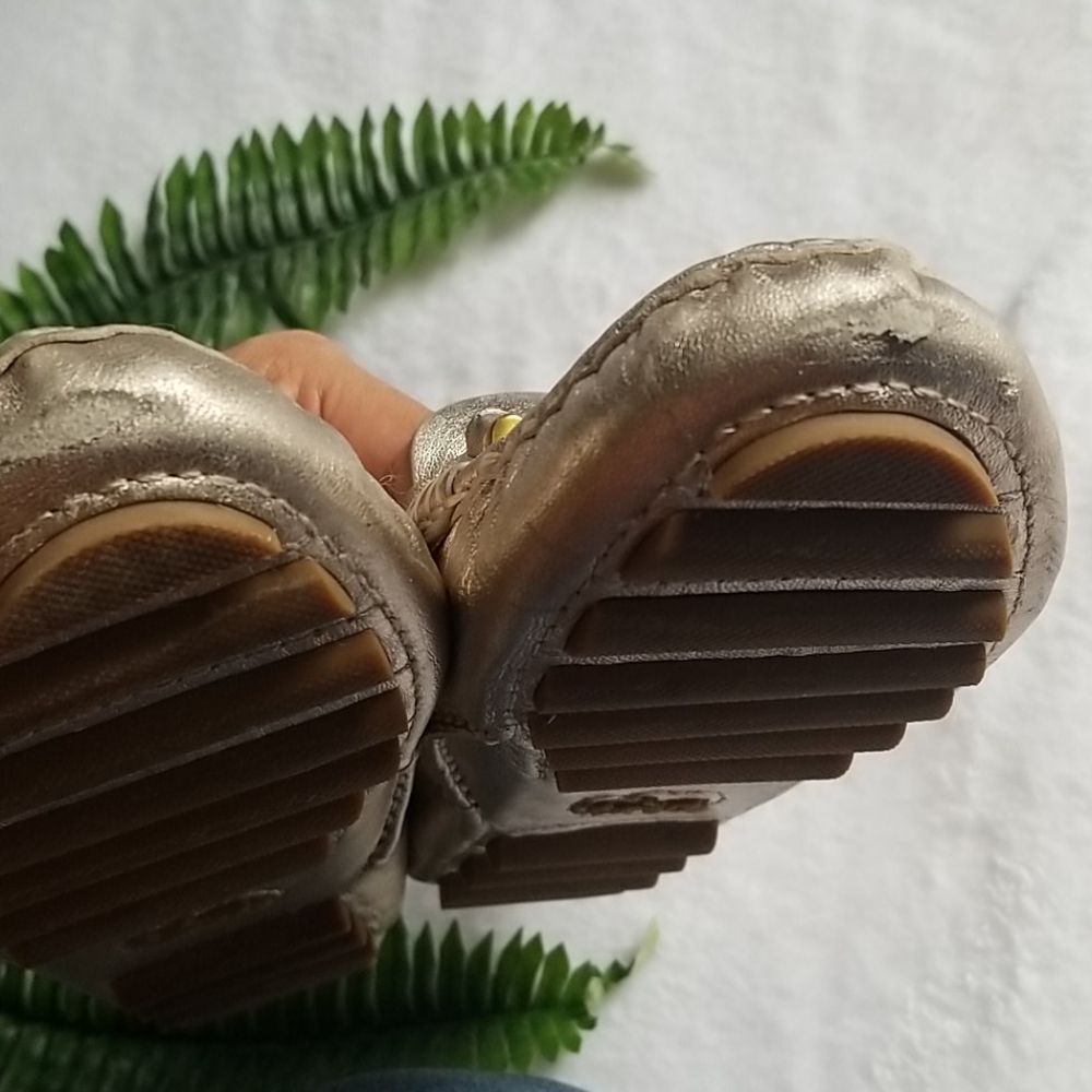Coach Gold Glam Loafers - Picture 3 of 10
